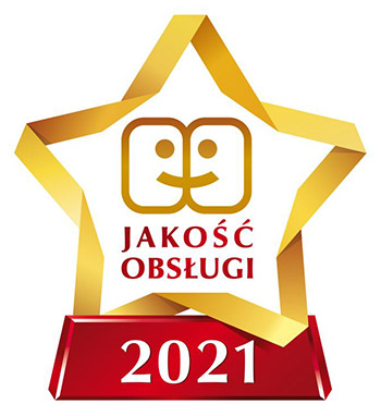 Gwiazda Jakości Obsługi 2021 Gwiazda Jakości Obsługi 2021
