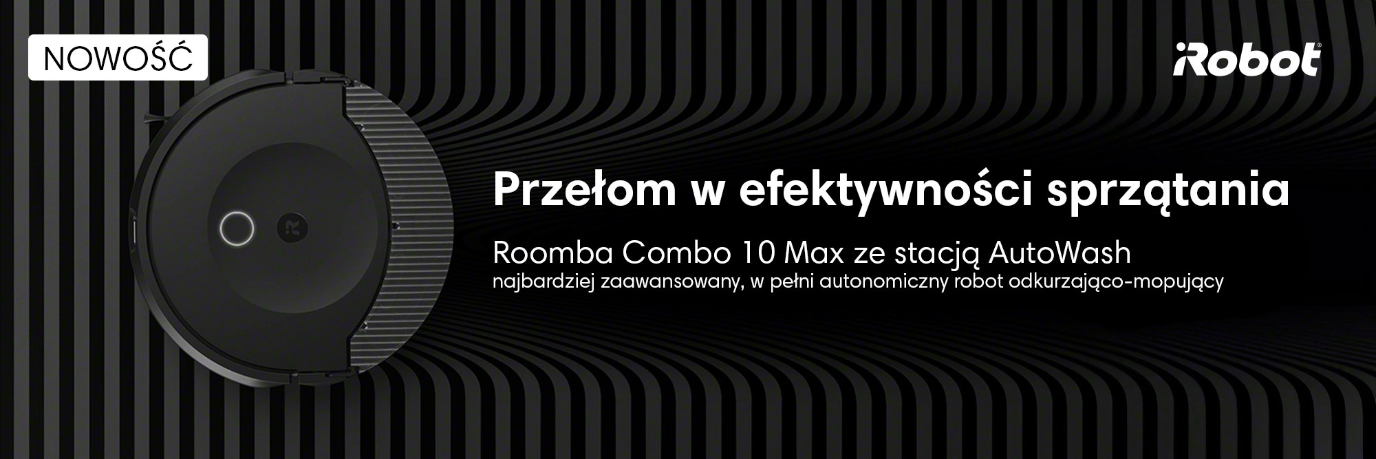 Robot odkurzająco-mopujący Roomba Combo 10 Max